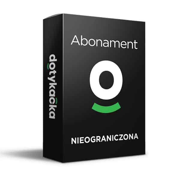 Plan abonamentowy Dotykačka NIEOGRANICZONA Plan abonamentowy Dotykačka NIEOGRANICZONA